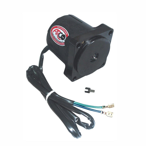 Tilt Trim Motor Arco 6241 for BRP-OMC 60, 70, 90, 115, 150, 175, 2000 (1991+), 120 (1991-1994), 50 3-Cyl (1995+), 60, 130 V-4, 115-200 (1997+), 225 (1998-1999), Black