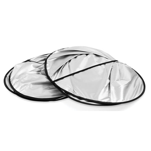 Windshield Sun Shades Camco 45150 - Protects Your RV from The Sun and Reduces Heat in Hot Weather - Compatible with Class A RVs