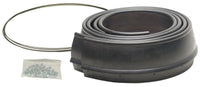 Flexy Flares Pacer Performance 52-188 Black 2-1/2" x 58" Heavy Duty Reinforced Rubber Fender Extension Kit - 2 Piece