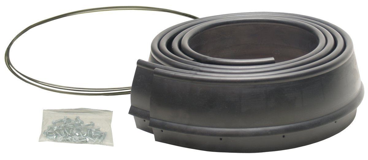 Flexy Flares Pacer Performance 52-188 Black 2-1/2" x 58" Heavy Duty Reinforced Rubber Fender Extension Kit - 2 Piece