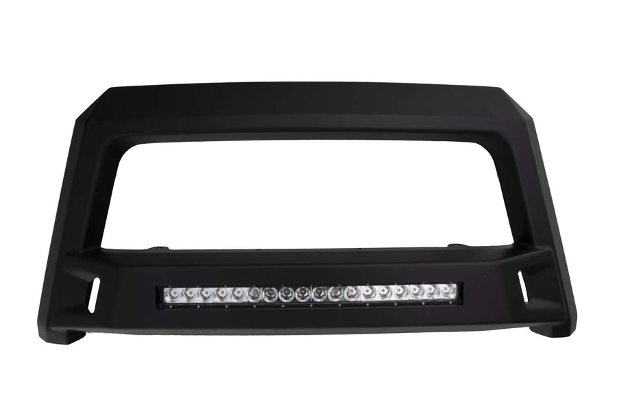 Lund Revolution Bull Bar 86521206 with Integrated LED Light Bar, Black Steel for 2004-2019 Ford F-150 (Excludes Heritage)