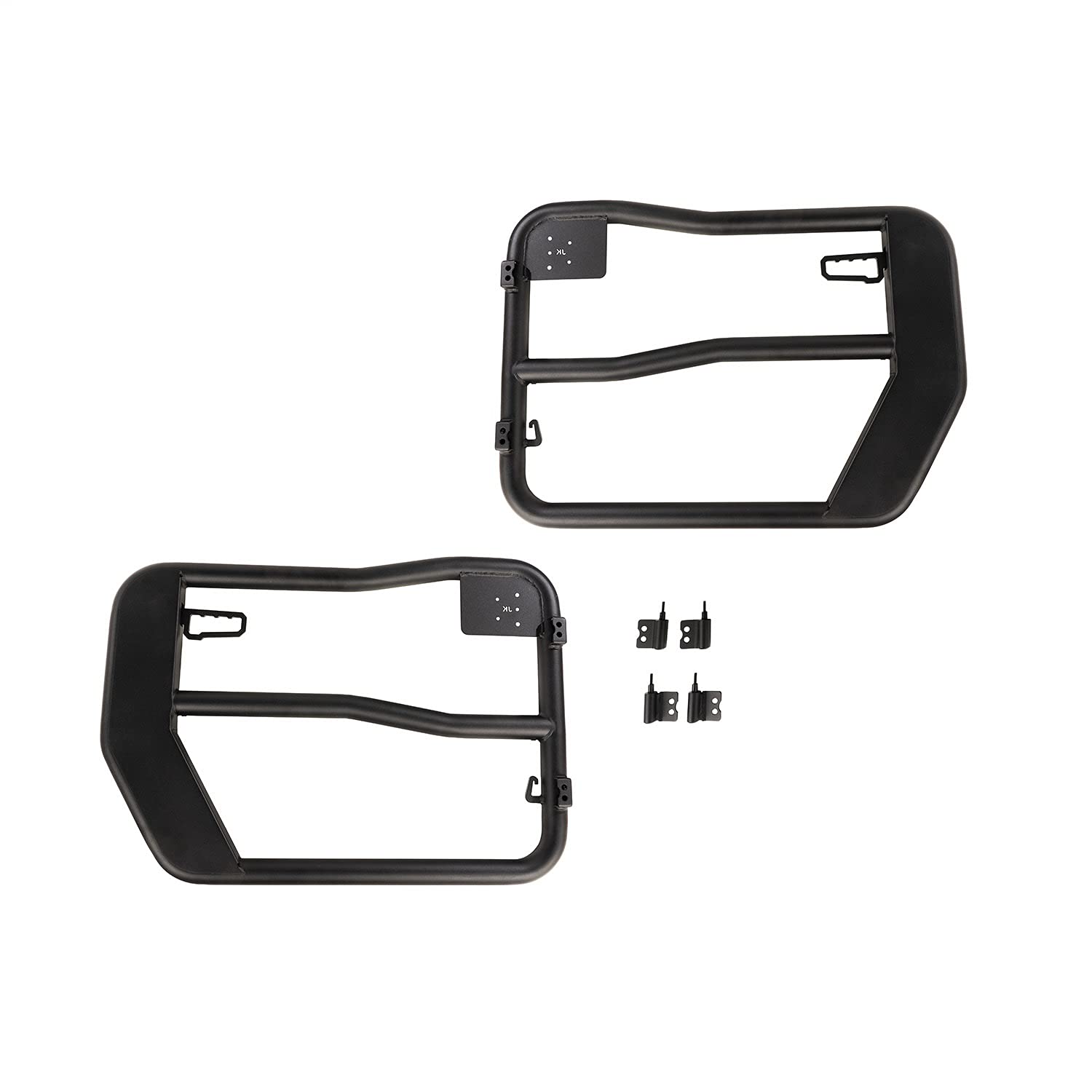 Fortis Rugged Ridge Tube Doors for Jeep Wrangler JK/JKU | Steel, Black | 11509.31 | Fits 2007-2018 Jeep Wrangler JK/JKU