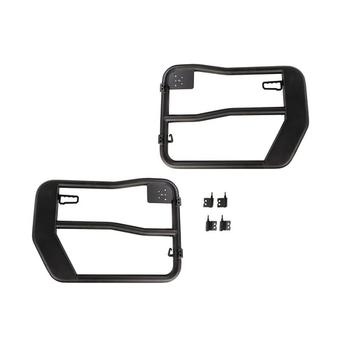Fortis Rugged Ridge Tube Doors for Jeep Wrangler JK/JKU | Steel, Black | 11509.31 | Fits 2007-2018 Jeep Wrangler JK/JKU