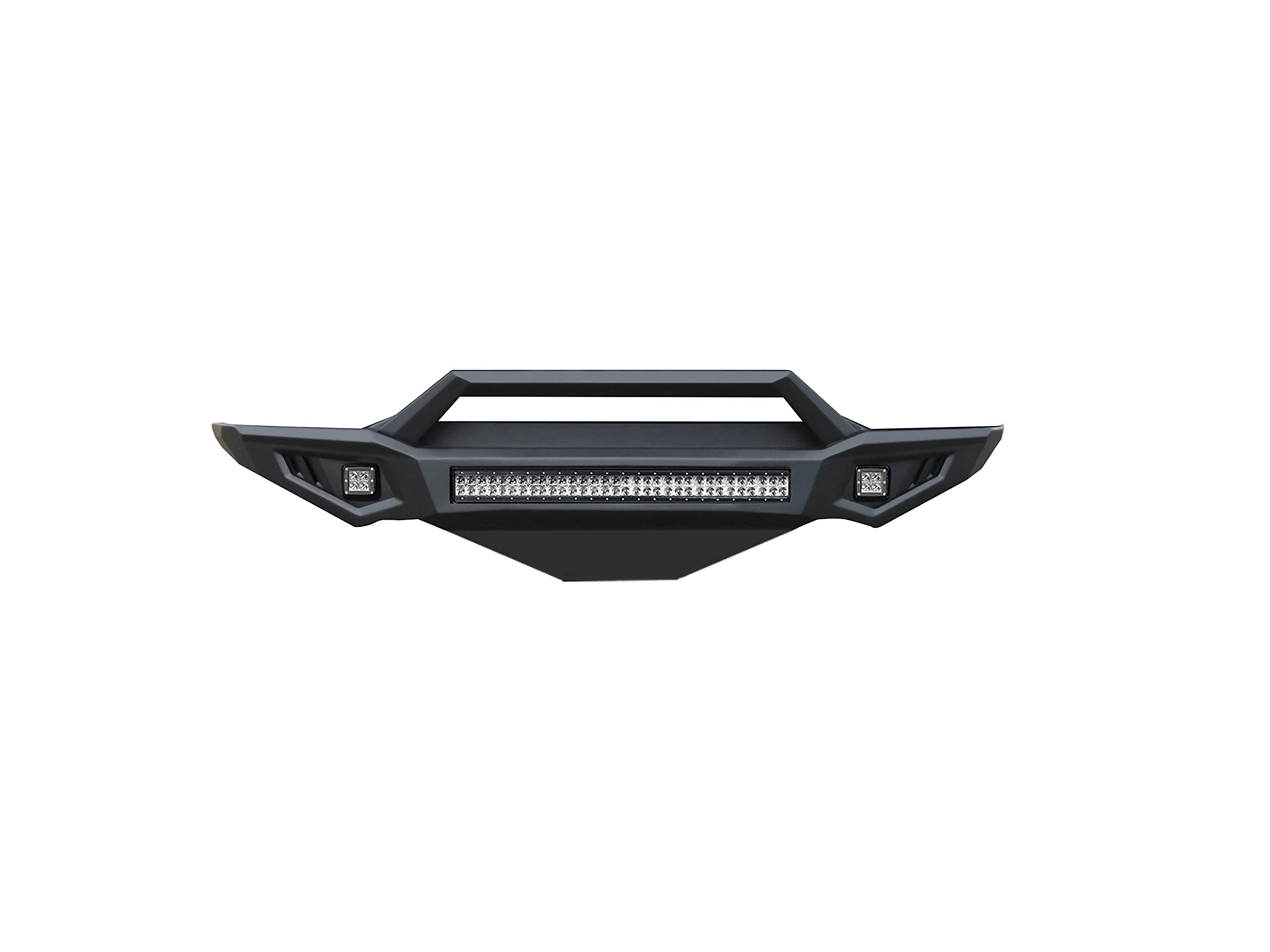Armour II Heavy Duty Black Horse Front Bumper Kit Matte Black Compatible with 2010-2010 Dodge Ram 2500|2011-2018 Ram 2500|2010-2010 Dodge Ram 3500|2011-2018 Ram 3500-AFB-RA10-K2