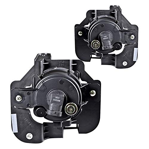 OEM Series Winjet for [2007 2008 2009 Nissan Altima Sedan] Driving Fog Lights + Switch + Wiring Kit (Smoke)