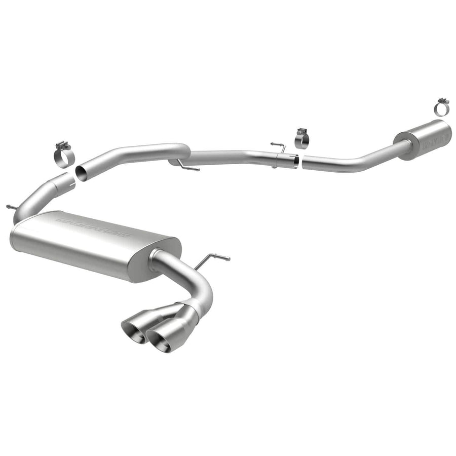 Performance MagnaFlow Exhaust System 15072: Cat-Back, Street Series, For 2012-2018 Ford Focus