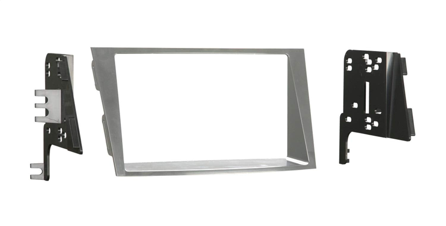 Double DIN Installation Dash Kit Metra 95-8903S for 2010 Subaru Legacy and Outback (Silver)