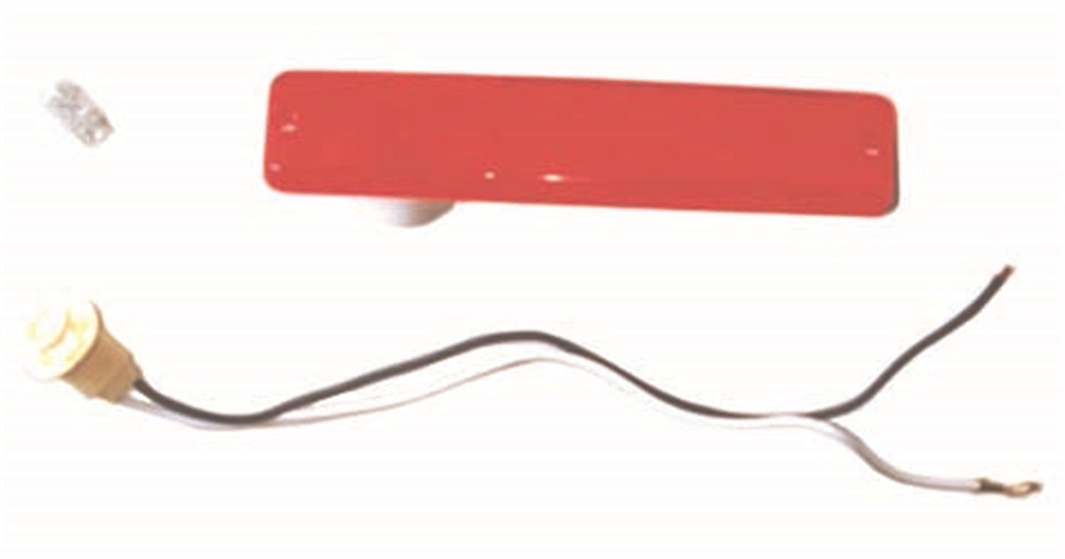 12401.04 | Omix-Ada | Rear Side Marker Light Assembly, Red | OE Reference: 994021K | Fits 1972-1986 Jeep CJ