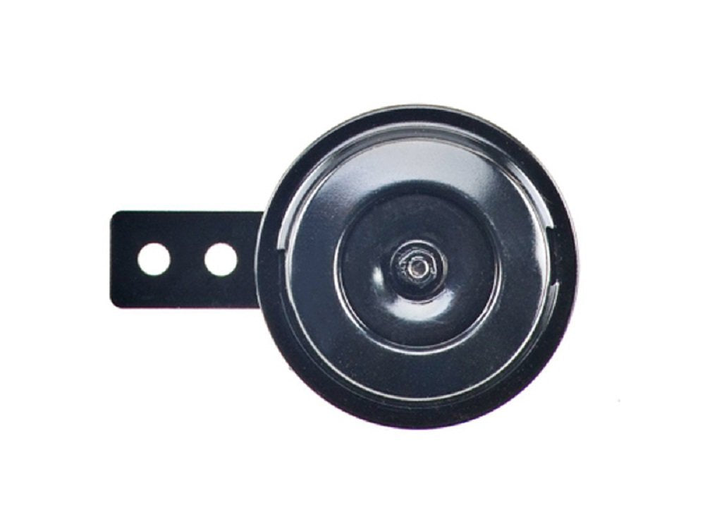 Mini But Loud Wolo (260-2T) Disc Horn - 12 Volt, Black Finish