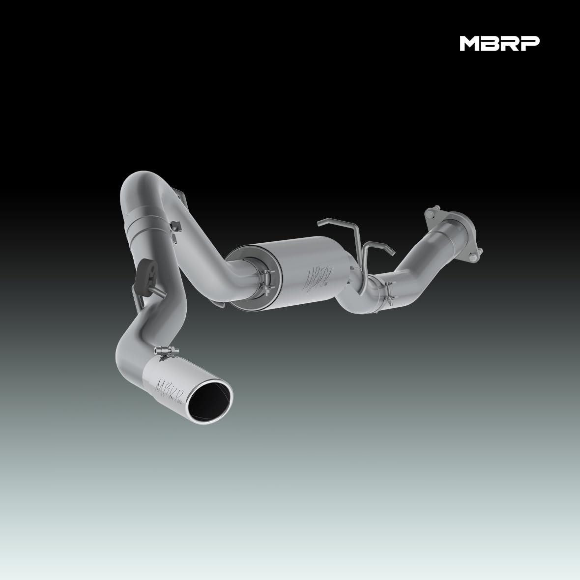 3 1/2" Single Side Cat Back MBRP S5078409 T409