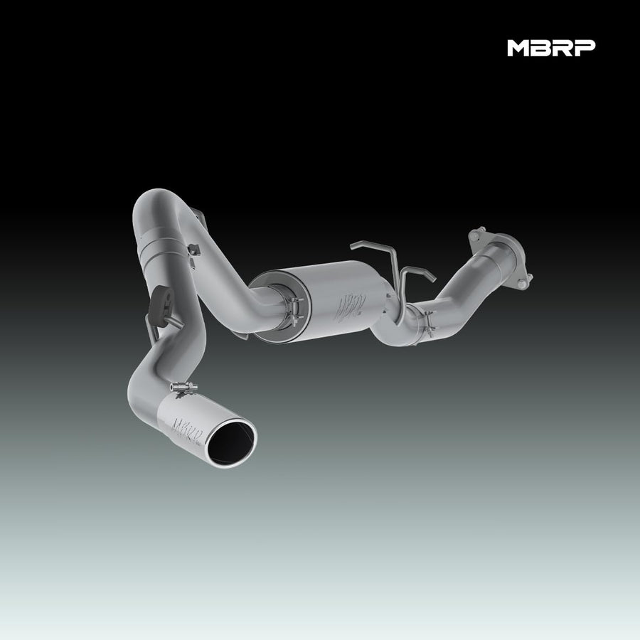 3 1/2" Single Side Cat Back MBRP S5078409 T409