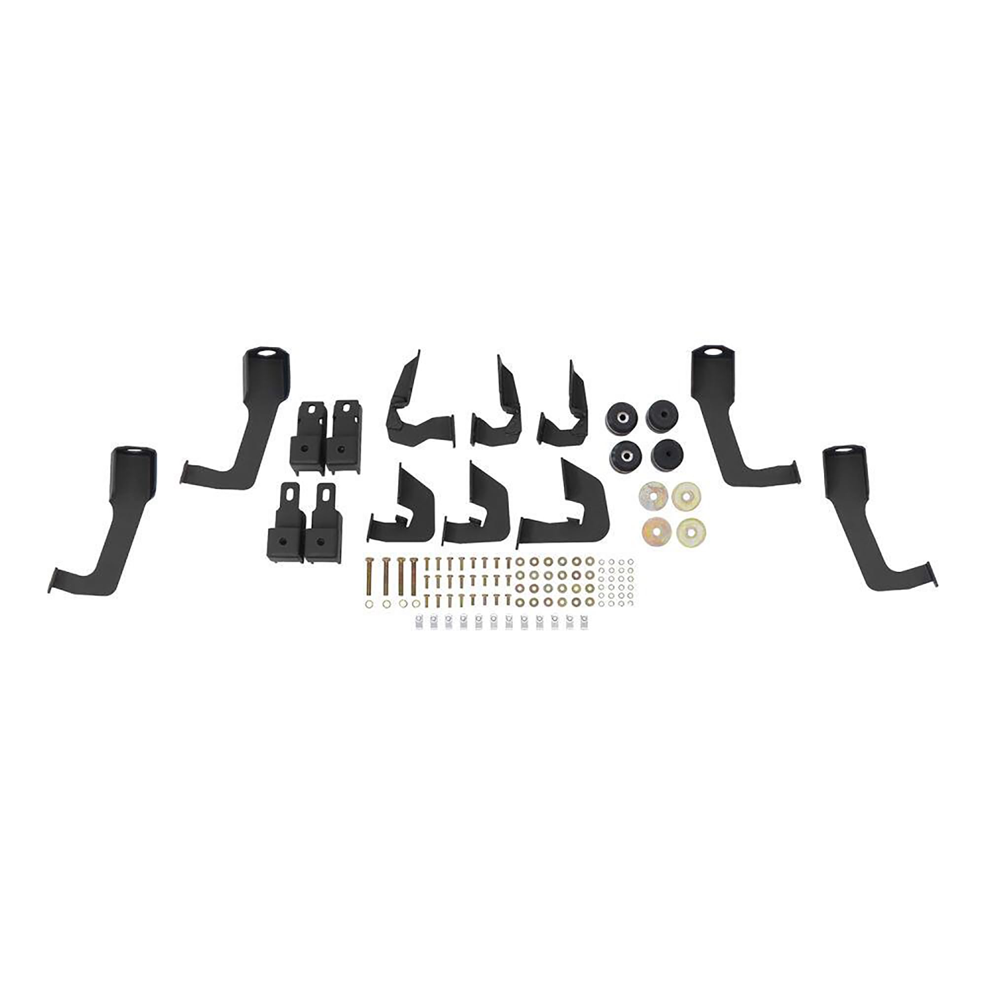 Westin HDX 56-5341852 Stainless Drop Wheel to Wheel Nerf Bars fits 2016-2023 Tacoma Double Cab 6' Bed Textured Black Pair