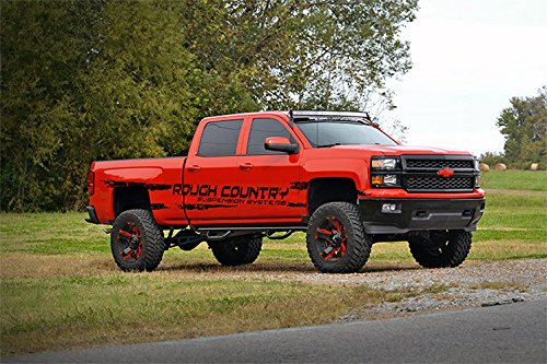 54" Rough Country LED Windshield Brackets for 2014-2018 Chevy/GMC 1500-70514