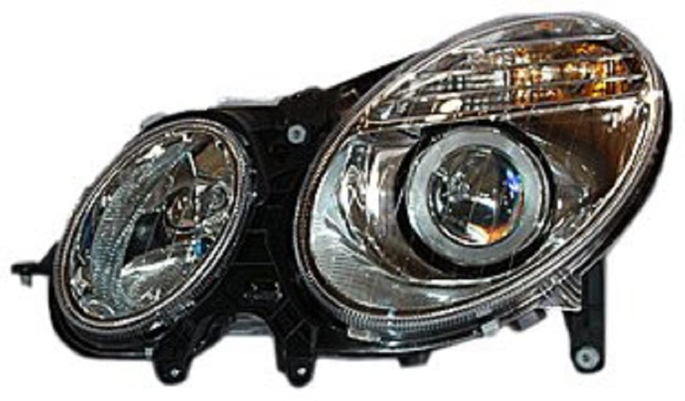 Left Headlight Assembly TYC Compatible with 2007-2009 Mercedes Benz E-class