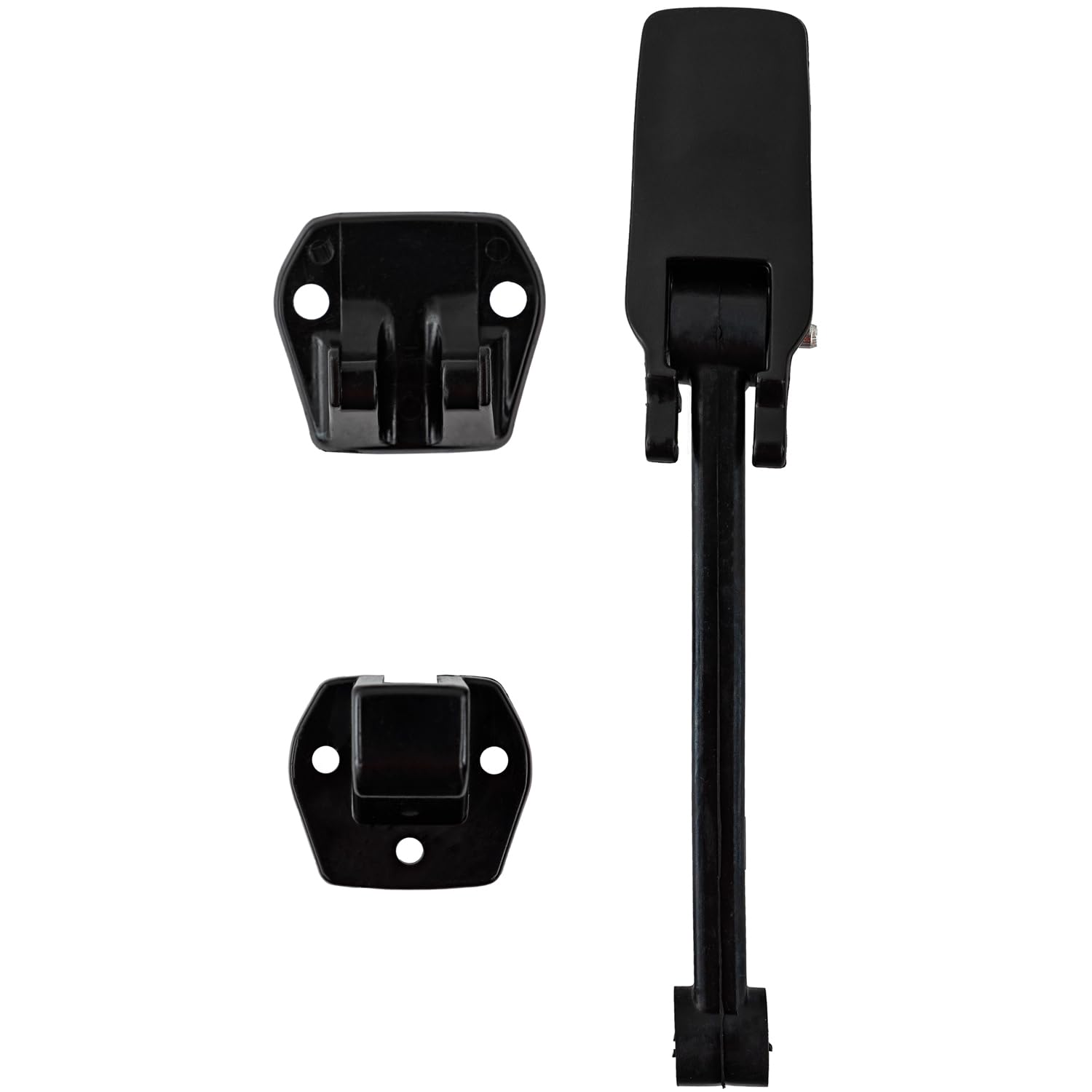 12 Inch Buyers Products WJ211 Rubber Polymer Hood Catch, Compares to Standard Navistar Hood Catch, Corrosion-Resistant, Latch for Truck Hoods, Black