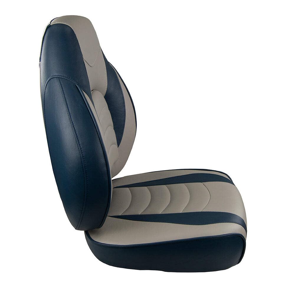 Deluxe Fish Pro High Back Seat Springfield 1780238 - Blue/Grey