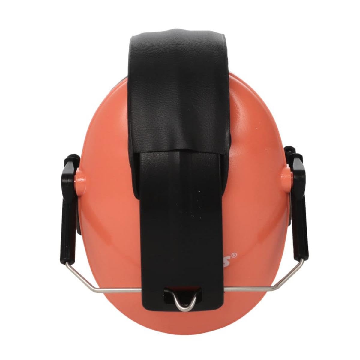 WALKER’S Low Profile Youth Children’s Lightweight Padded Adjustable Folding Noise-Reducing Hearing Protection Earmuffs, Coral