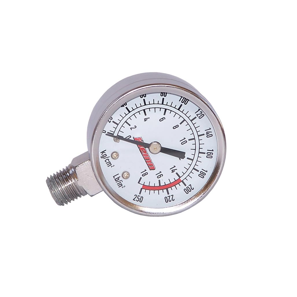 Tank Mount Kleinn Air Horns 1024 Air Pressure Gauge