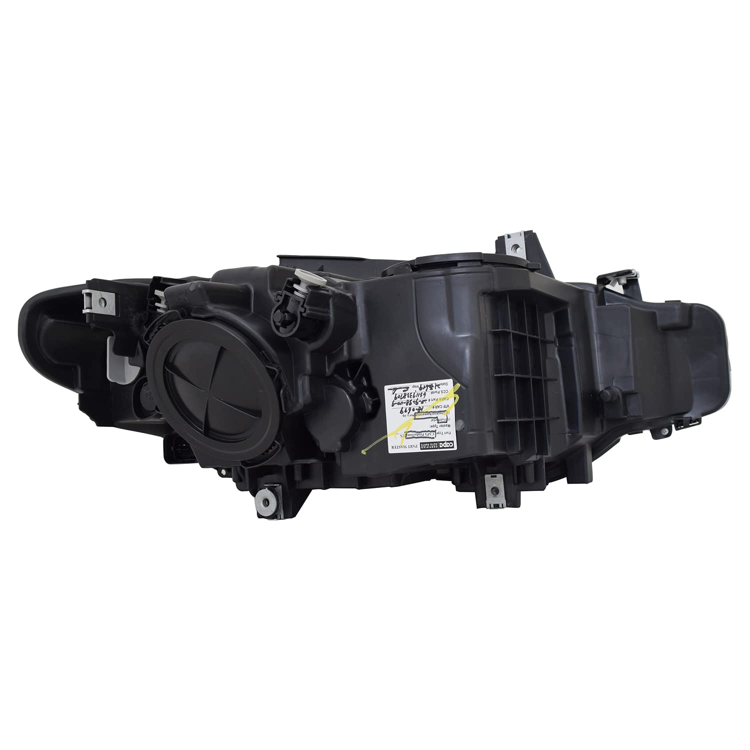 Left TYC Headlight Assembly Compatible with 2012-2015 BMW 3 Series