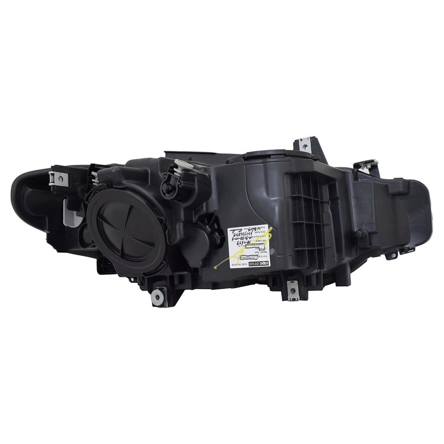 Left TYC Headlight Assembly Compatible with 2012-2015 BMW 3 Series