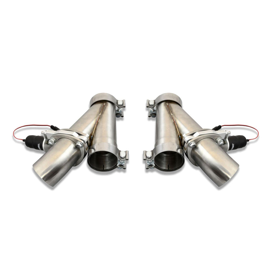 Patriot 3" Electric Cutout Dual System w/remote Patriot Exhaust PEC300K