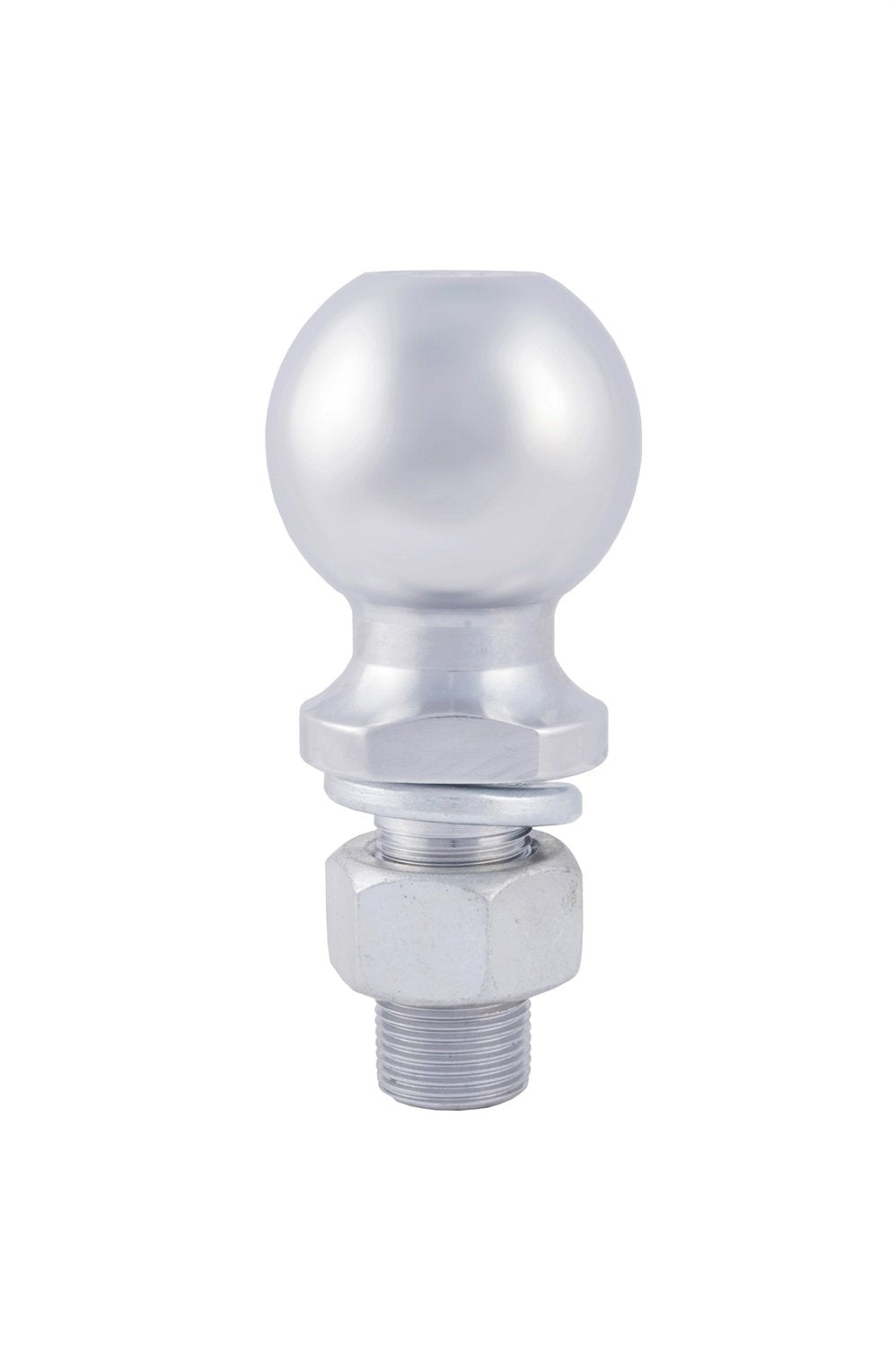 CURT 40067 Trailer Hitch Ball Chrome, 7,500 lbs, 2-5/16-Inch Diameter, 1 x 2-1/8-Inch Shank, Silver