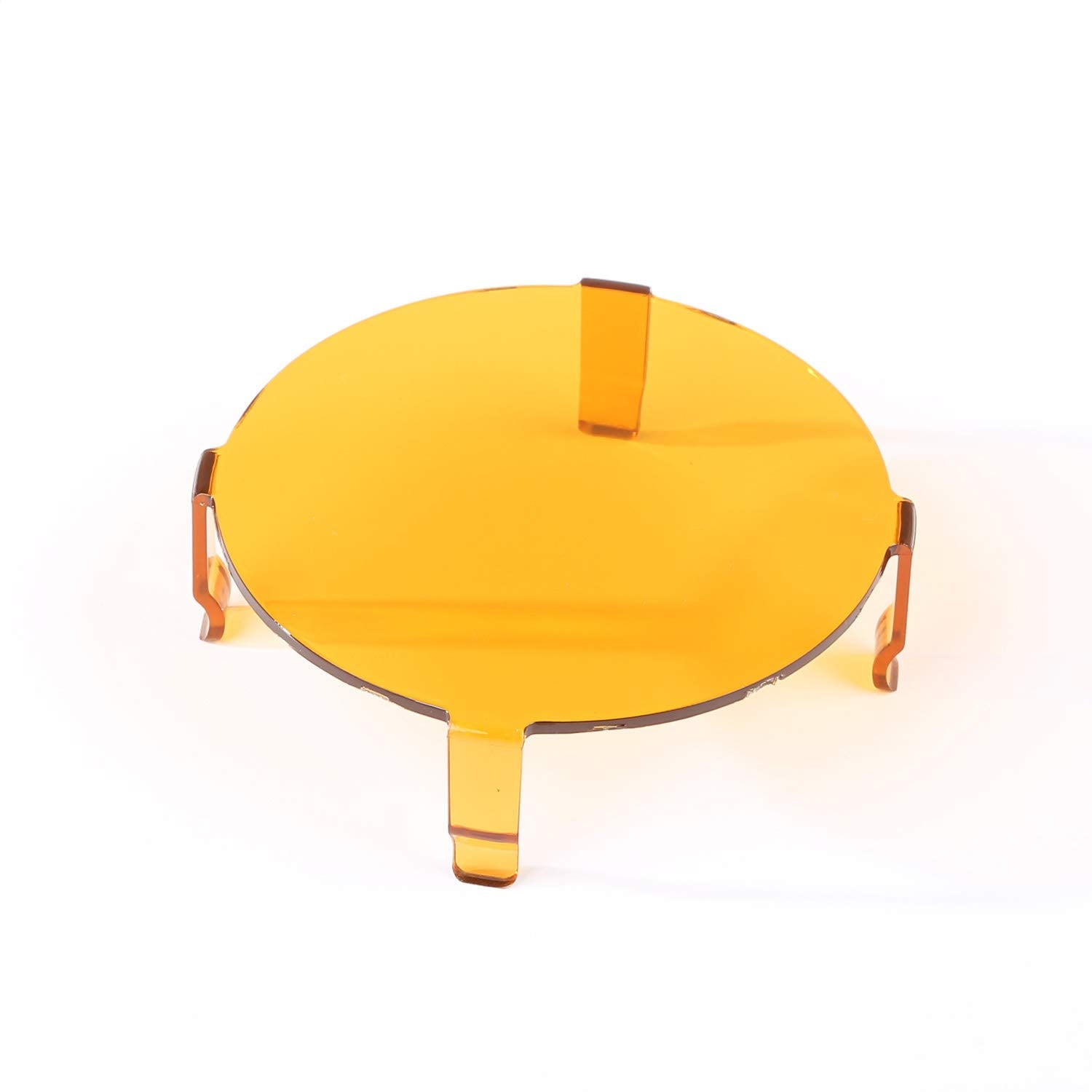 Light Cover, Rugged Ridge 3.5 Inch, Round, Amber | 15210.68