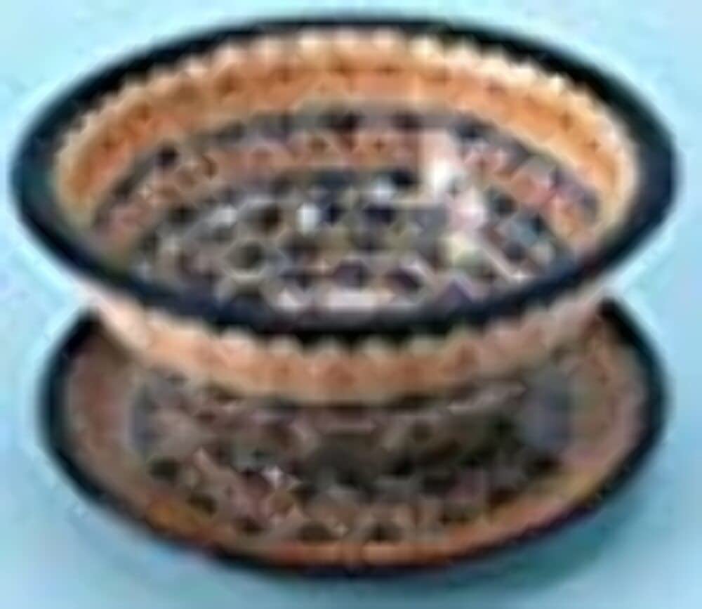Berry Bowl Polish Pottery 4 1/4" H x 7 3/4" Diameter