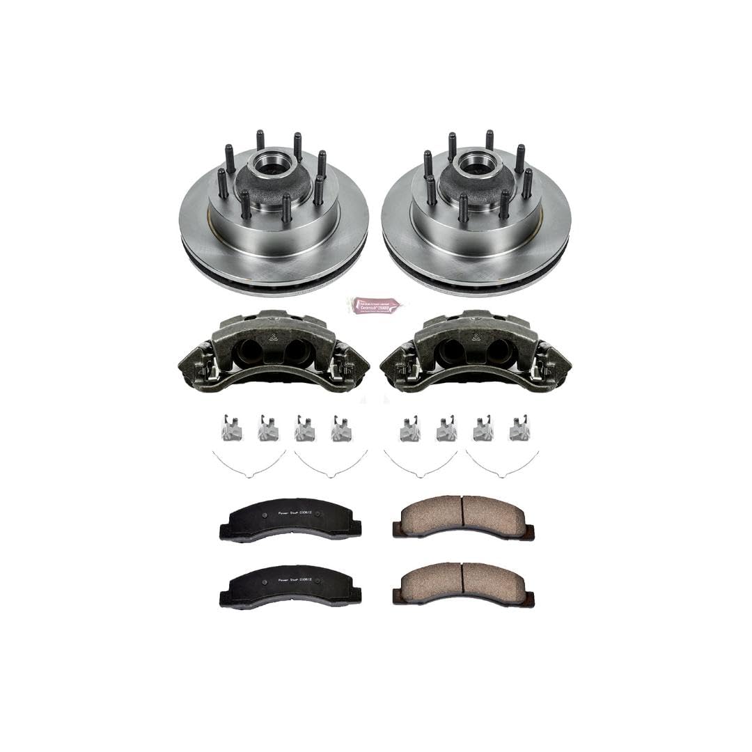 Power Stop Autospecialty KCOE1392 1-Click OE Replacement Brake Kit with Calipers