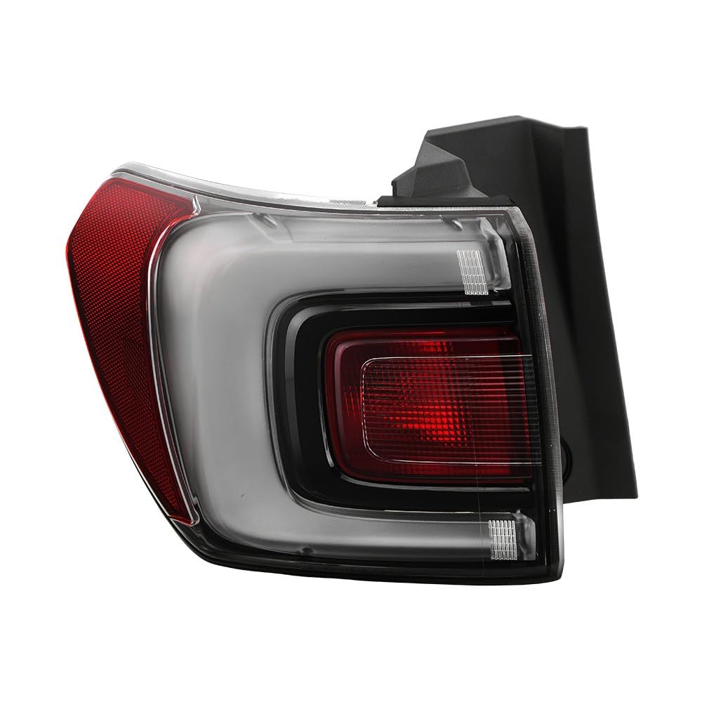 GMC Acadia 17-19 (w/All Terrain Pkg) Spyder (POE) Clear Lens LED Tail Light - OE Outer Left
