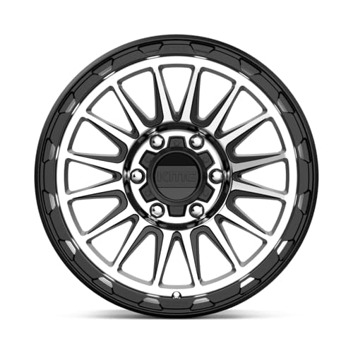 MACHINED KMC IMPACT Satin Black Wheel (0 x 0. inches /6 x 139 mm, 18 mm Offset)
