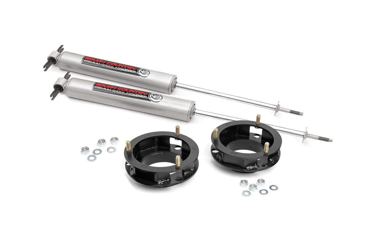 1.5" Rough Country Leveling Kit w/N3 Shocks for 1994-2002 Ram 2500 4WD - 33730