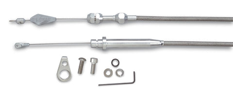 350 Kickdown Cable Lokar KDP-2350TP for GM Tuned-Port Transmission Polished