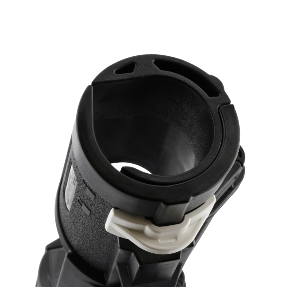 Orca Rod Holder Scotty #400-BK w/ #241L Side Deck Mount, Black, Small