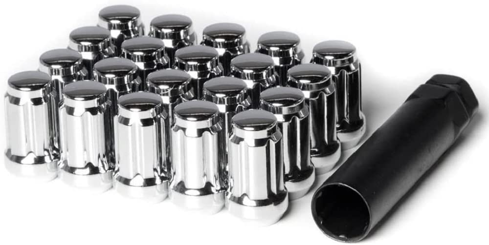 Gorilla K5CSV-12150GR Automotive 5Lug 12-1.50 Spline WIK W/Valves Chr Gor
