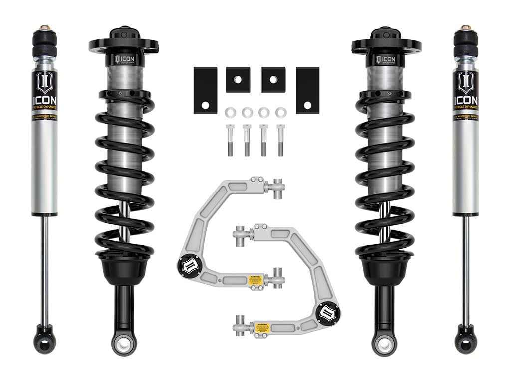 1.25-3.5" Lift ICON Stage 4, 2.5 Suspension System, Billet, Compatible with 22-23 Toyotaa Tundra, K53194