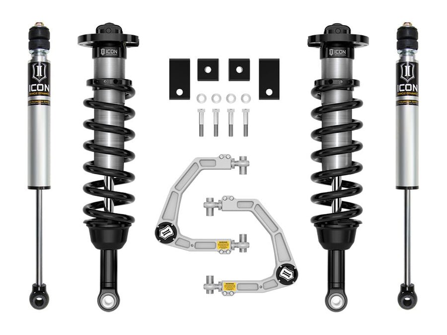 1.25-3.5" Lift ICON Stage 4, 2.5 Suspension System, Billet, Compatible with 22-23 Toyotaa Tundra, K53194