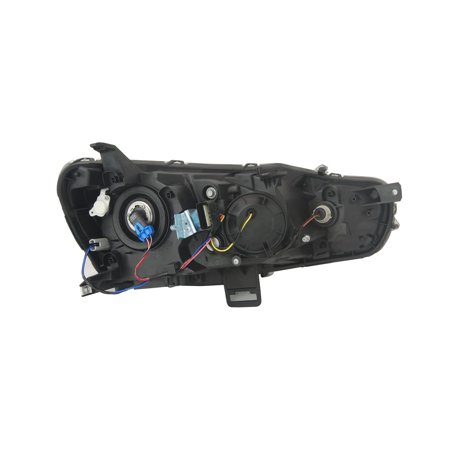 Left TYC Headlight Assembly Compatible with 2010-2013 Mitsubishi Outlander
