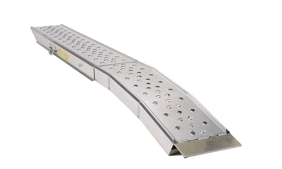 Lund 602013 Aluminum Arched Folding 118" Loading Ramp, 750-Pound Capacity