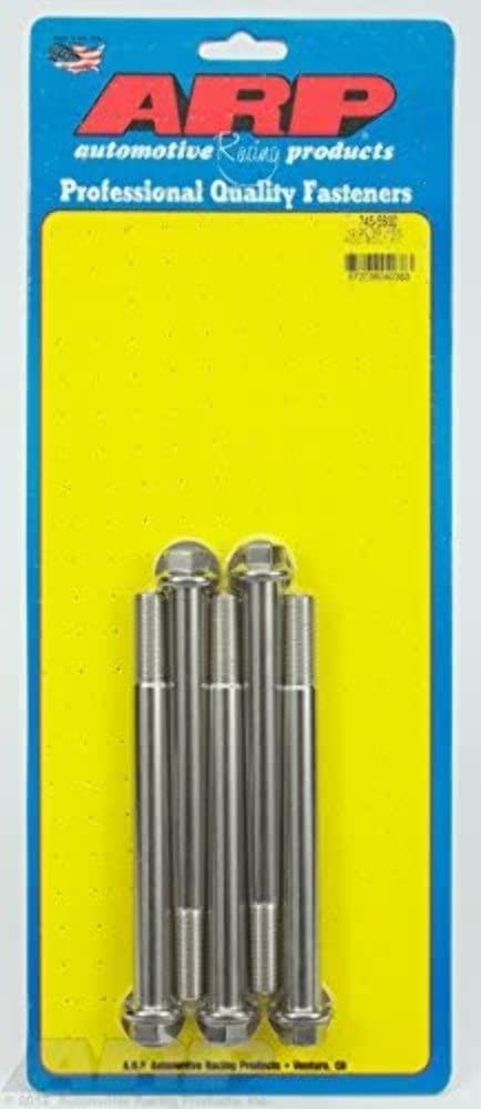 ARP 1/2-20" x 5.500 UHL 6-Point Stainless Steel Bolt Kit - 5 Piece 745-5500