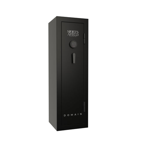 Domain Sports Afield 12-Gun Fireproof Electronic Lock Gun Safe, Black