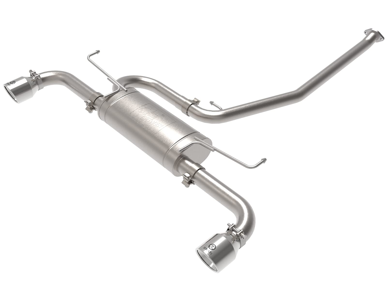 aFe POWER Takeda 49-36053-P Cat-Back Exhaust System, 2-1/4" to 2-1/2" 304 Stainless Steel, Polished Tips, for 2019-2021 Toyota RAV4