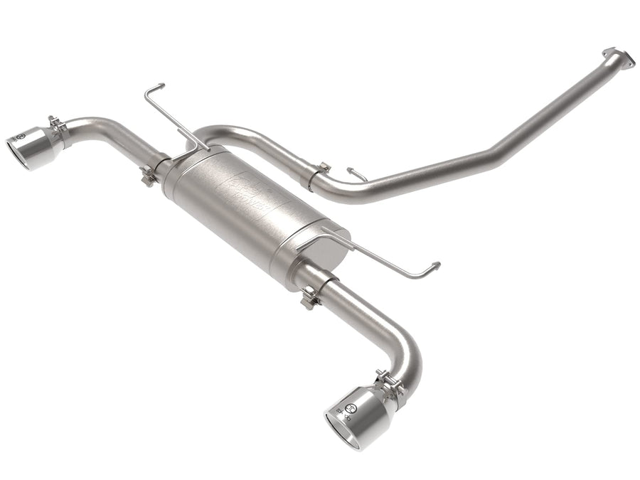 aFe POWER Takeda 49-36053-P Cat-Back Exhaust System, 2-1/4" to 2-1/2" 304 Stainless Steel, Polished Tips, for 2019-2021 Toyota RAV4