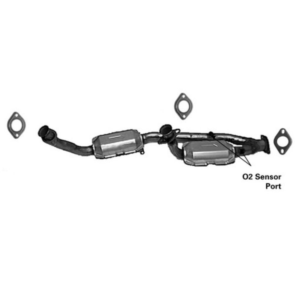914551 AP Exhaust Direct Fit Catalytic Converter
