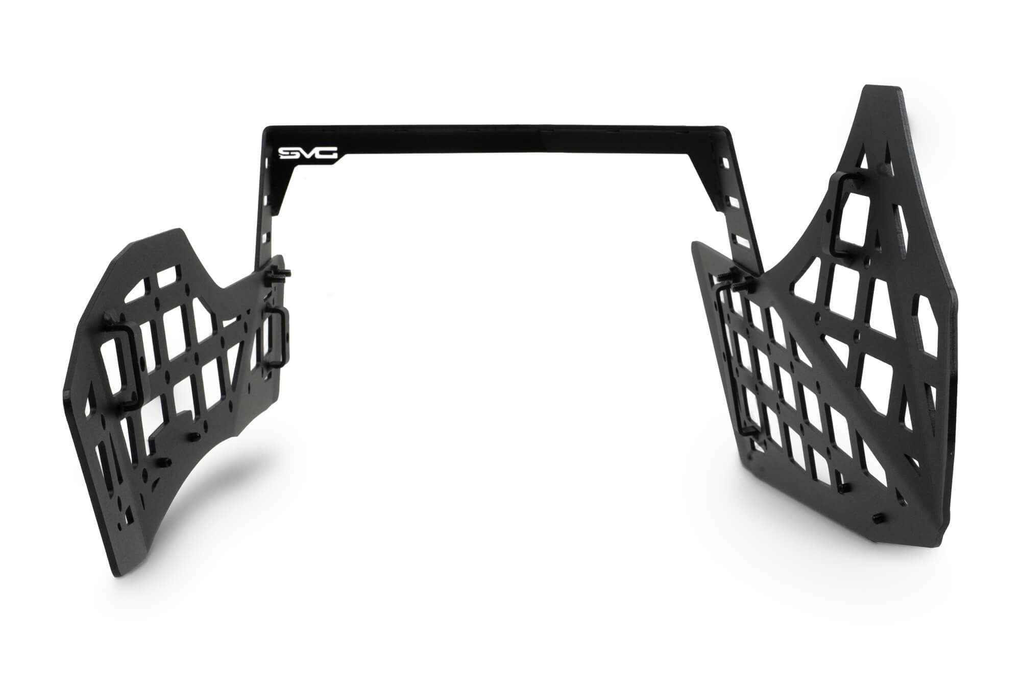 Center Console DV8 Offroad Molle Panels & Digital Device Bridge for The 2003-2009 Lexus GX 470 | Mount for Cell Phone, GPS, Radio, & Other Accessories | Easy Access to All OEM Switches & Buttons