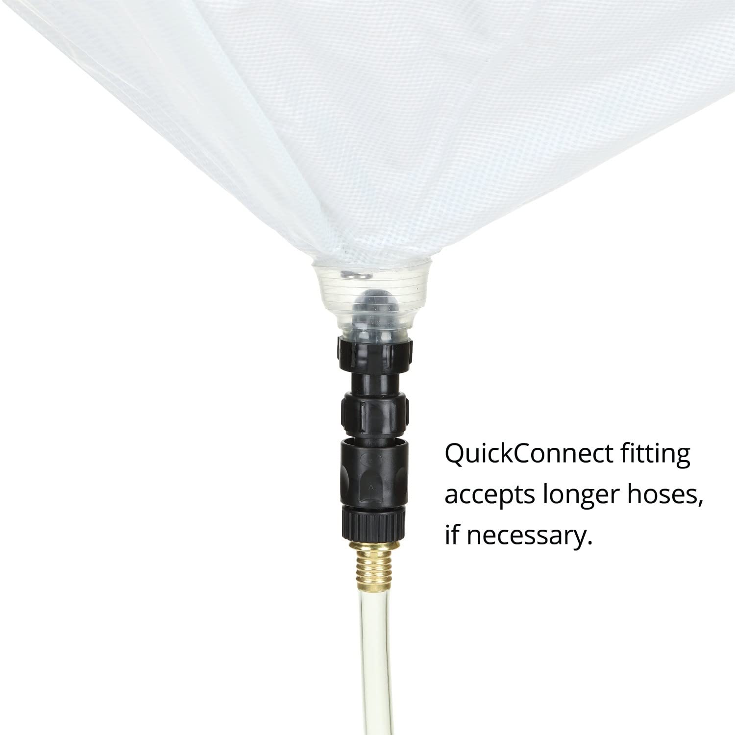PIG Umbrella-Style Roof Leak Diverter Tarp Kit - 30" x 30" - Translucent - TLS461-TR