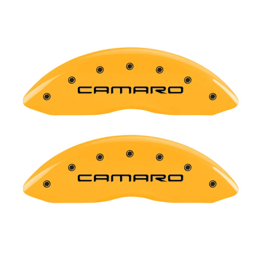 Caliper Covers MGP 14027SZ84YL, Yellow