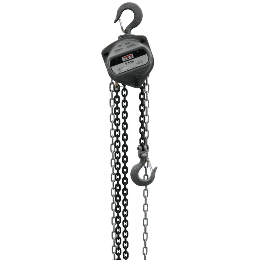 1-Ton JET Hand Chain Hoist, 30' Lift (Model S90-100-30)