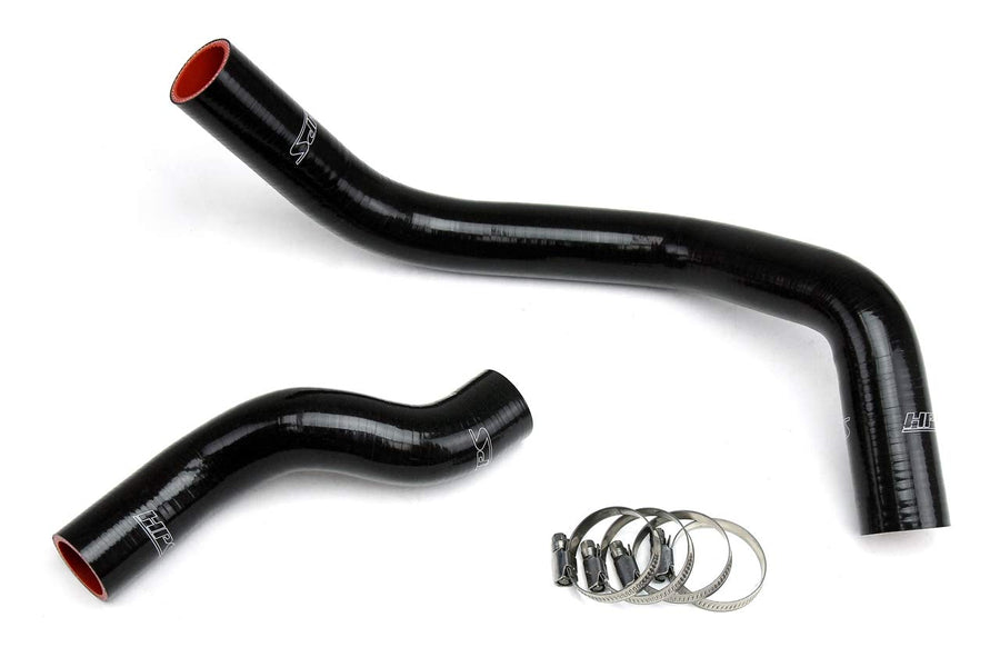 Black HPS 57-1045-BLK Silicone Radiator Coolant Hose Kit
