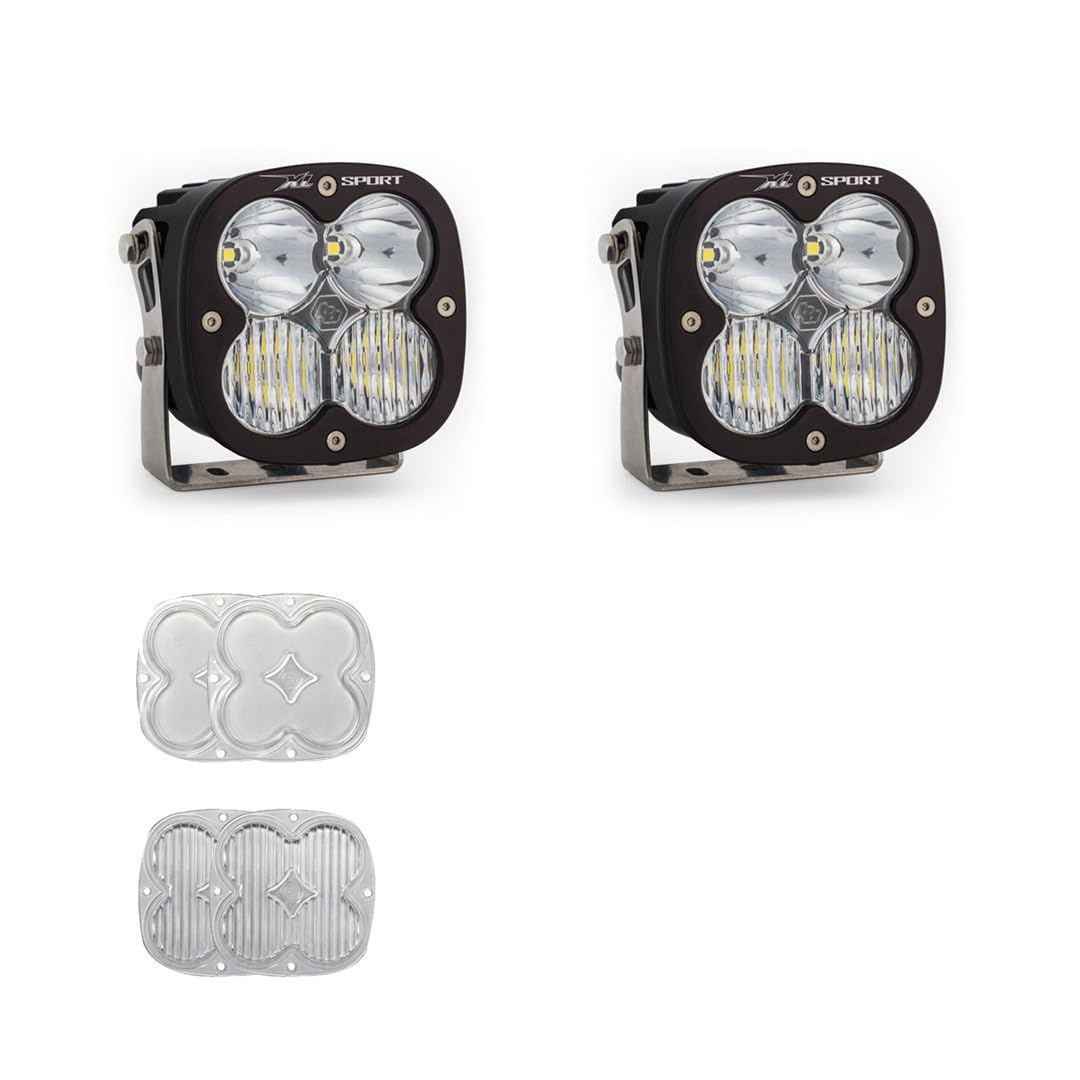 Baja Designs A-Pillar XL Sport LED Light Kit for Polaris RZR Pro R UTV - Includes Wiring Harness